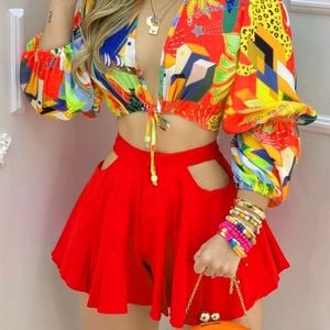 Two piece short set